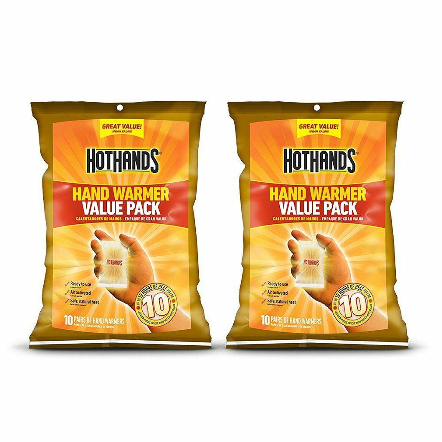 Hothands Hand Warmer Value Pack (20 Count)