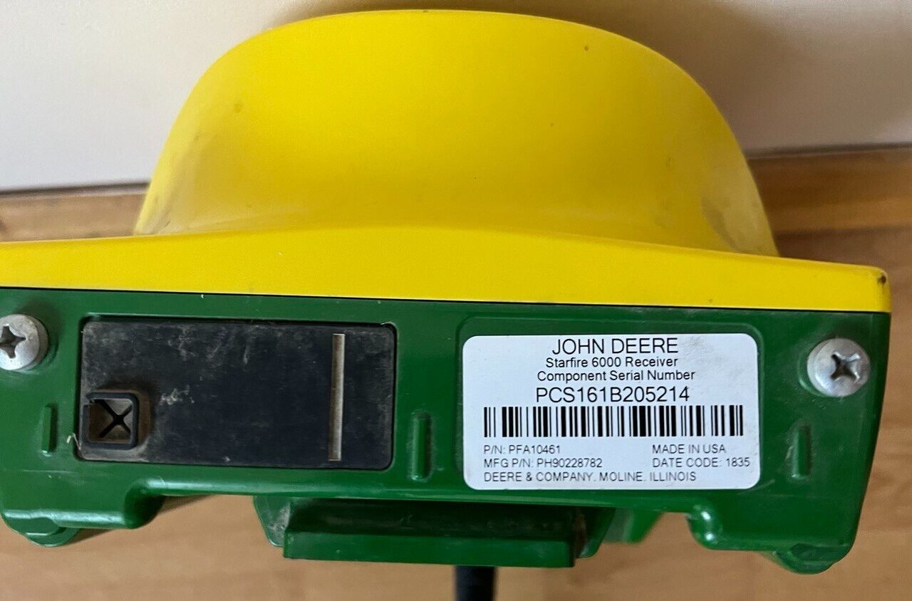 John Deere Starfire 6000 Gps Receiver Sf1 Activation 2956 M/h Only